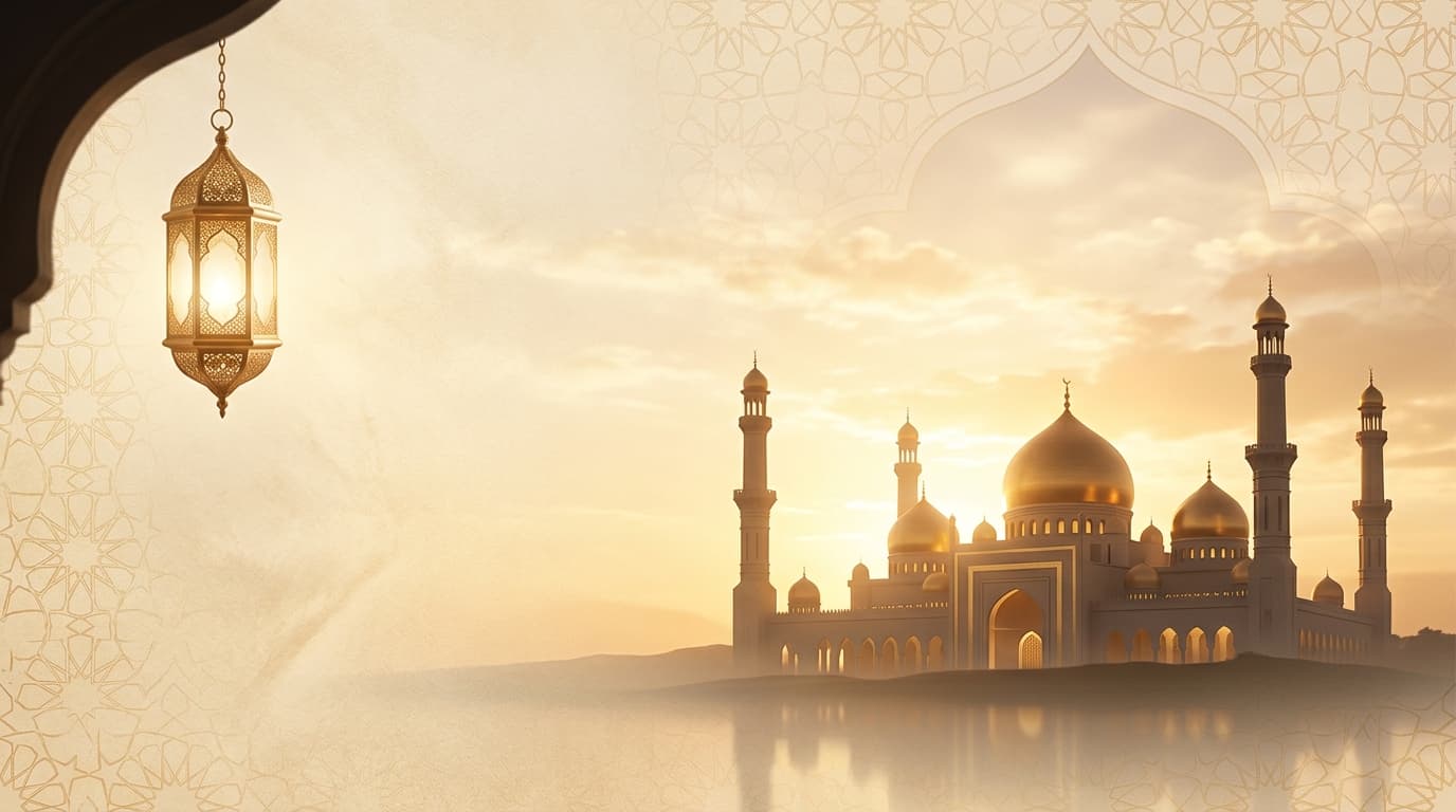 Islamic Mosque Hero Background